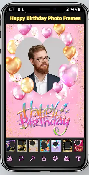 Скачать Happy Birthday Photo Frames [Полная версия] на Андроид