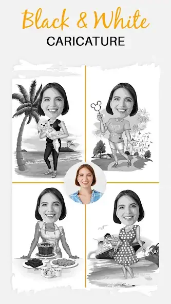Скачать Photo Cartoon Caricature Maker [Разблокированная версия] на Андроид