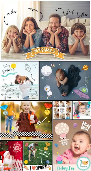 Скачать Baby Photo Editor [Разблокированная версия] на Андроид