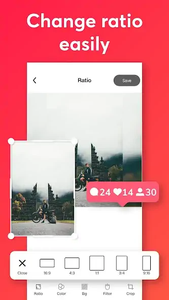 Скачать No Crop For Instagram [Разблокированная версия] на Андроид