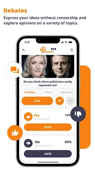 Скачать PoliticAll - Social Media [Премиум версия] на Андроид