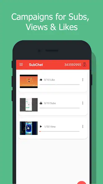 Скачать SubChat - Sub4Sub [Полная версия] на Андроид