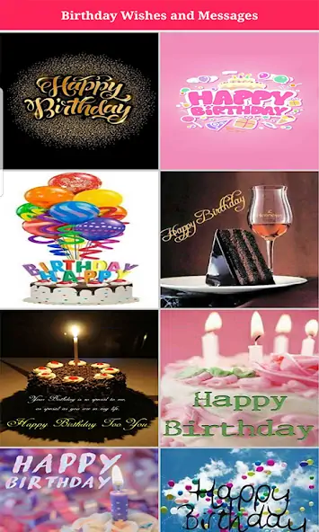 Скачать Birthday Wishes and Messages [Разблокированная версия] на Андроид