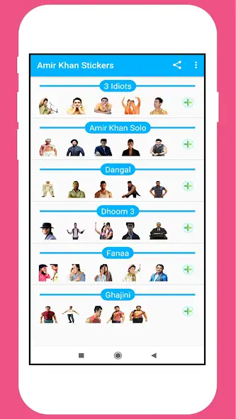 Скачать Amir Khan Stickers [Премиум версия] на Андроид