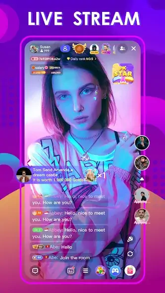 Скачать Poppo live [Без рекламы] на Андроид