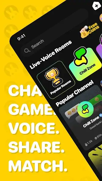 Скачать Playhouse: Voice Chat & Match [Премиум версия] на Андроид