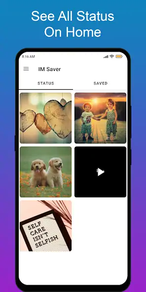 Скачать Status saver for WhatsApp [Разблокированная версия] на Андроид