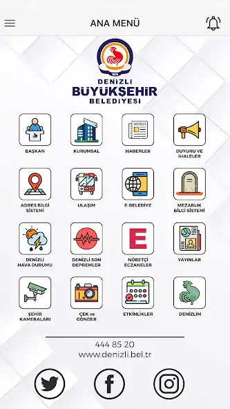 Скачать Denizli Büyükşehir Belediyesi [Разблокированная версия] на Андроид