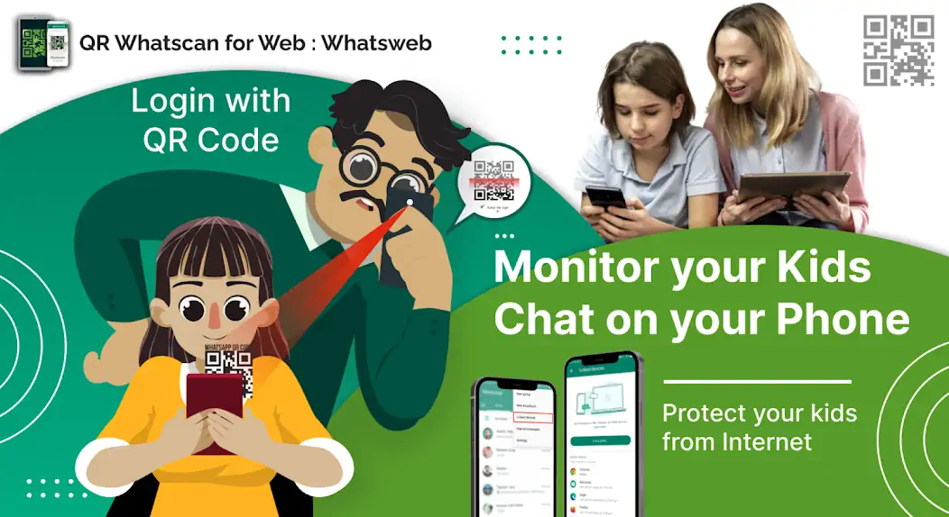Скачать QR Whatscan for Web : Whatsweb [Без рекламы] на Андроид