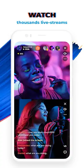 Скачать Tubit: Live Stream Video Chat [Без рекламы] на Андроид