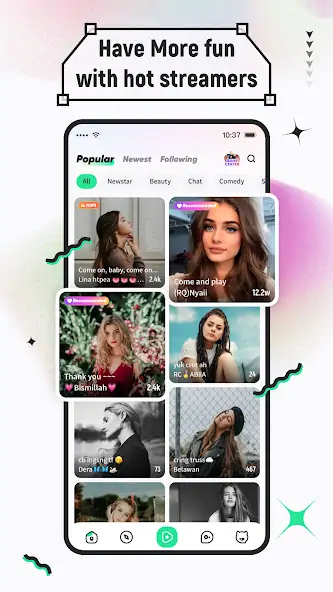 Скачать Dream Show：Go Streaming [Без рекламы] на Андроид