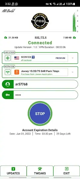 Скачать ARAF EXPRESS PRO - Secure VPN [Разблокированная версия] на Андроид