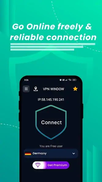 Скачать VPN Window- Super Internet VPN [Полная версия] на Андроид