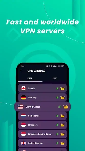 Скачать VPN Window- Super Internet VPN [Полная версия] на Андроид