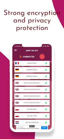 Скачать Qatar vpn 22 pro [Разблокированная версия] на Андроид
