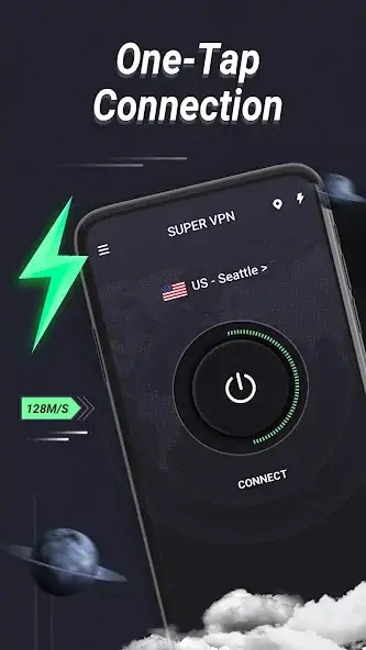 Скачать Super VPN: Fast & Secure Proxy [Разблокированная версия] на Андроид
