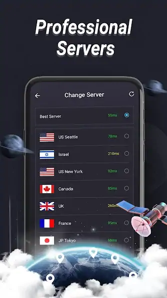Скачать Super VPN: Fast & Secure Proxy [Разблокированная версия] на Андроид