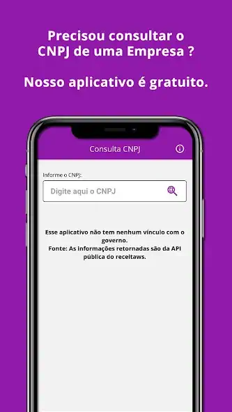 Скачать Consulta CNPJ [Полная версия] на Андроид