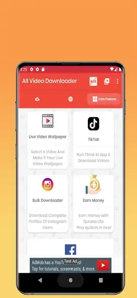 Скачать All Video Downloader: Tube X [Разблокированная версия] на Андроид