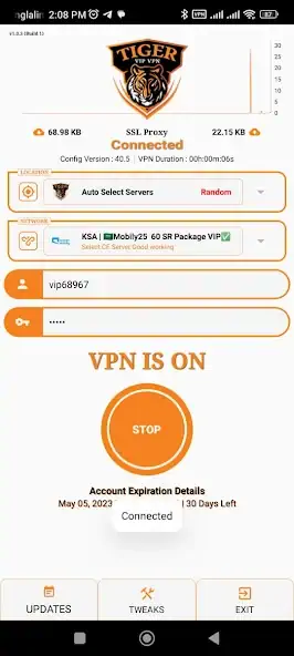 Скачать Tiger Vip Vpn [Разблокированная версия] на Андроид