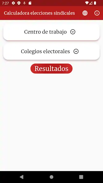Скачать Cálculos elecciones sindicales [Разблокированная версия] на Андроид