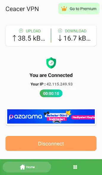 Скачать Ceacer VPN [Без рекламы] на Андроид