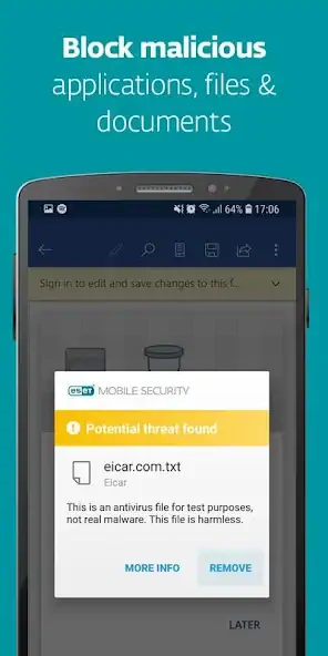 Скачать ESET Mobile Security Antivirus [Без рекламы] на Андроид