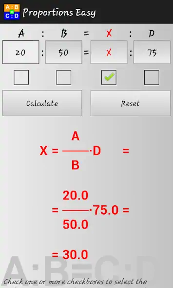 Скачать Proportions Easy [Премиум версия] на Андроид