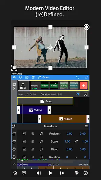Скачать Node Video - Pro Video Editor [Без рекламы] на Андроид