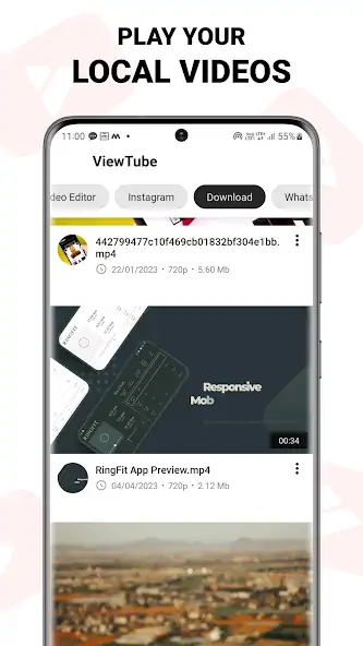 Скачать ViewTube - All Video Player [Разблокированная версия] на Андроид