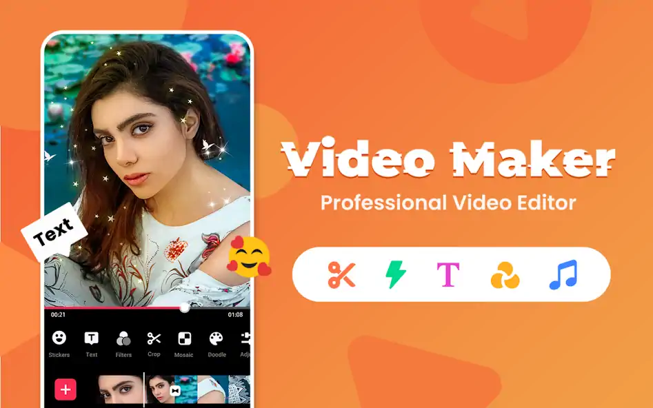 Скачать Видео Maker с фото, музыкой [Премиум версия] на Андроид