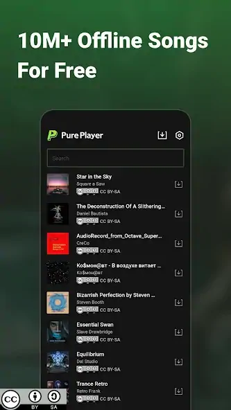 Скачать Music Downloader- PurePlayer [Без рекламы] на Андроид