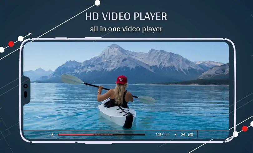 Скачать HD Video Player & Downloader [Разблокированная версия] на Андроид