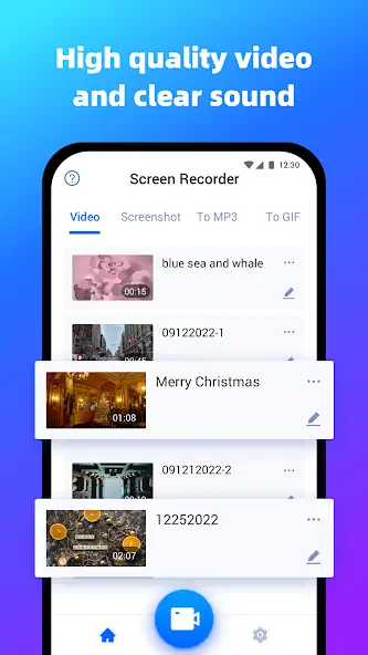 Скачать Screen Recorder Video Recorder [Разблокированная версия] на Андроид