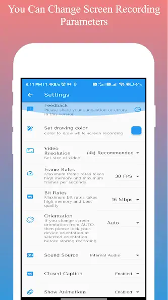 Скачать Screen Recorder internal audio [Без рекламы] на Андроид