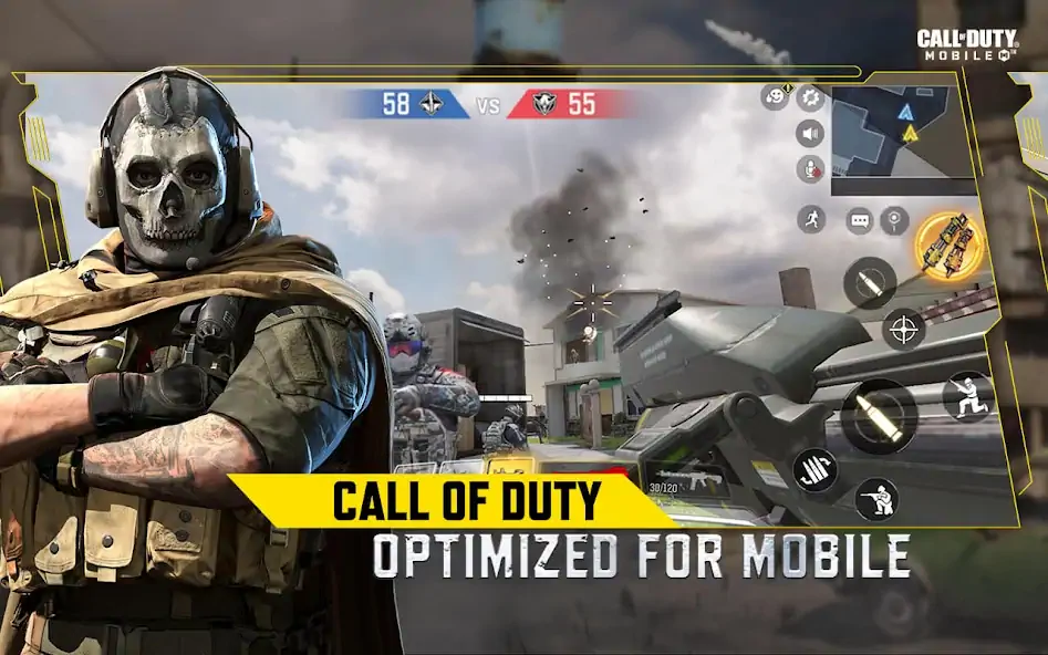 Скачать Call of Duty®: Mobile - Garena [MOD Бесконечные монеты] на Андроид