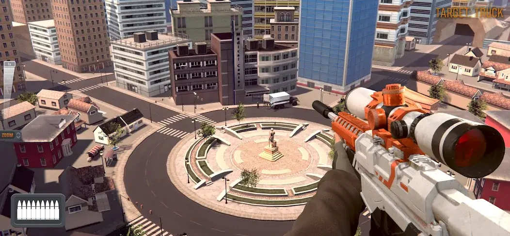 Скачать Sniper 3D：игра со стрельбой [MOD Много денег] на Андроид