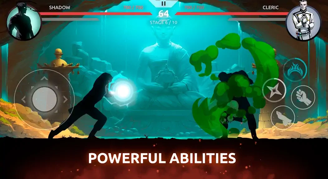 Скачать Shades: Shadow Fight Roguelike [MOD Много монет] на Андроид