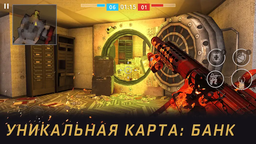 Скачать Warface GO: Экшен игры по сети [MOD Бесконечные монеты] на Андроид