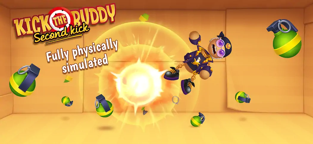 Скачать Kick the Buddy: Second Kick [MOD Много денег] на Андроид