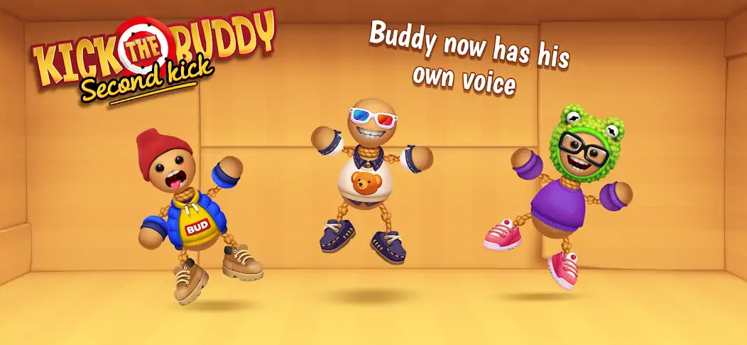 Скачать Kick the Buddy: Second Kick [MOD Много денег] на Андроид