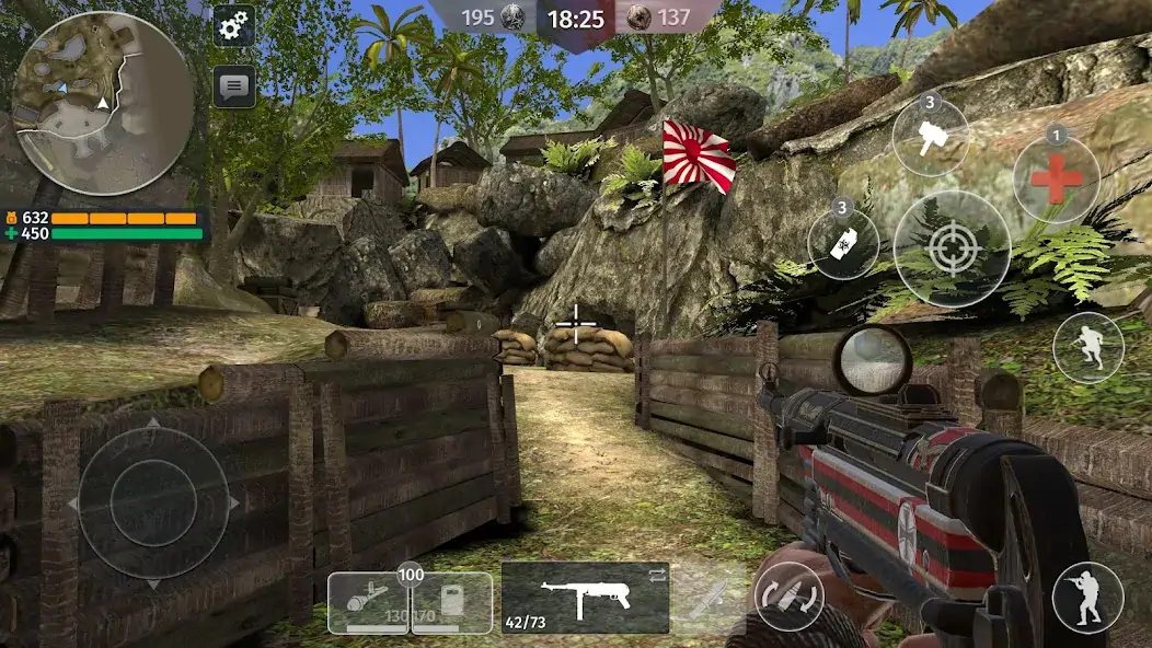 Скачать World War 2: Военные игры [MOD Бесконечные монеты] на Андроид