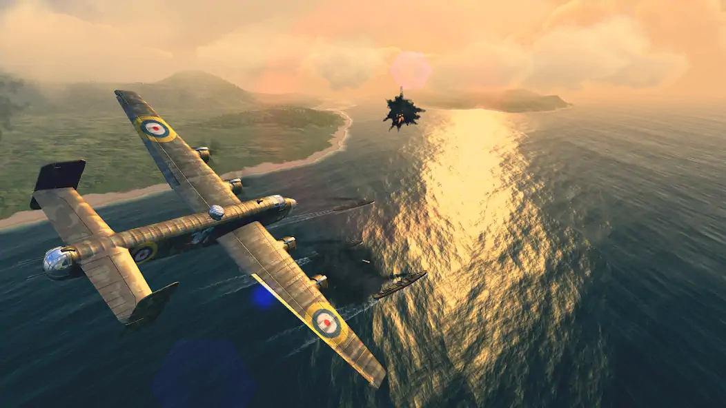 Скачать Warplanes: WW2 Dogfight [MOD Бесконечные деньги] на Андроид