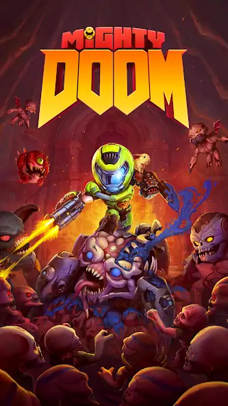 Скачать Mighty DOOM [MOD Бесконечные деньги] на Андроид