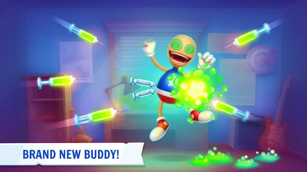 Скачать Kick the Buddy: Forever [MOD Много монет] на Андроид