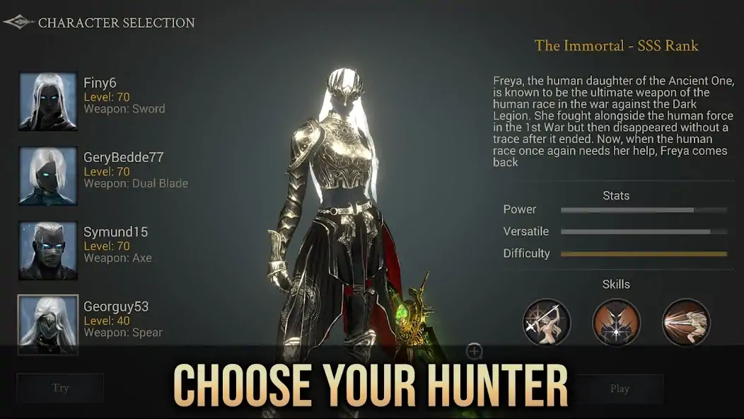 Скачать Demon Hunter: Premium [MOD Бесконечные монеты] на Андроид