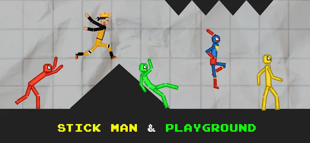 Скачать Stickman Playground [MOD Бесконечные монеты] на Андроид