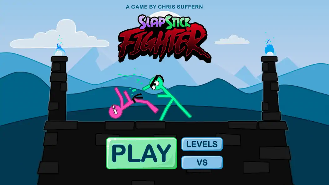 Скачать Slapstick Fighter - Fight Game [MOD Бесконечные монеты] на Андроид