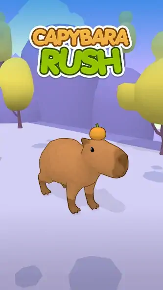 Скачать Capybara Rush [MOD Много монет] на Андроид