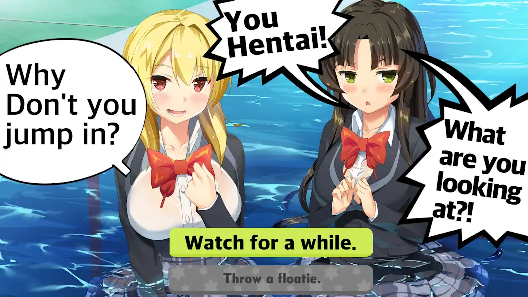 Скачать Moe! Ninja Girls/Sexy School [MOD Бесконечные монеты] на Андроид